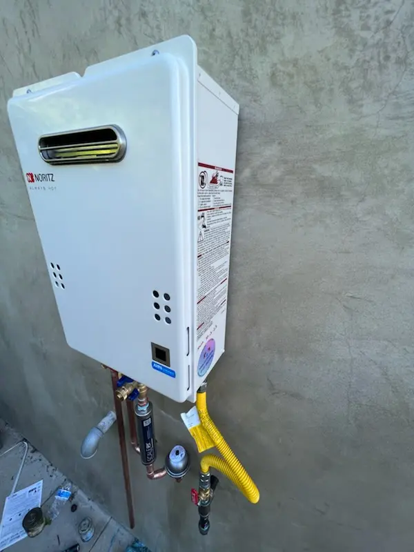 Tankless water heater installation for Seneca homes